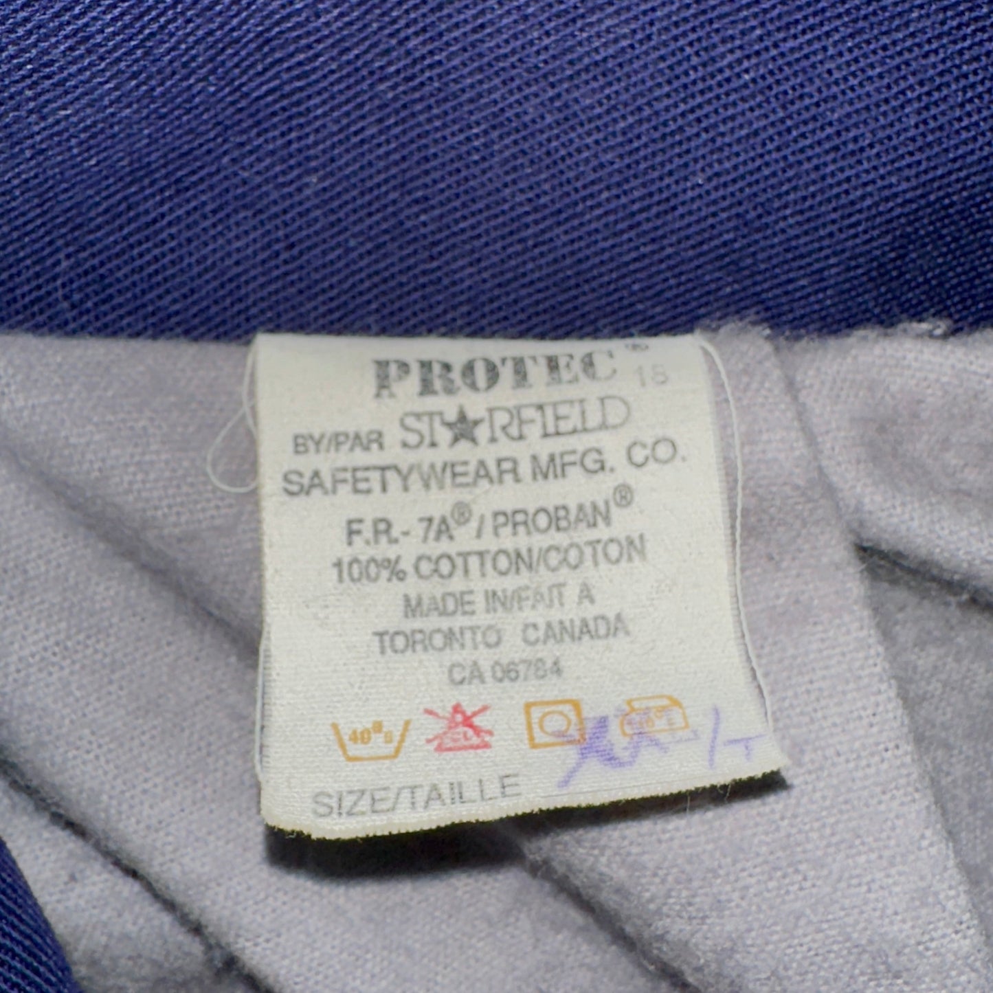 Star Field Fire Saftey Jacket, XL - Cherry Buzz