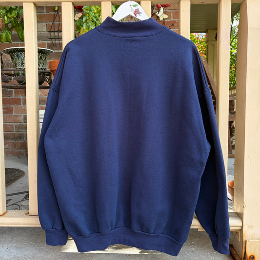 Molson Canadian Navy Crew Neck, L