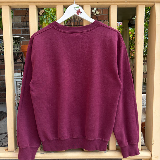 Burgundy Obey Crew Neck, S