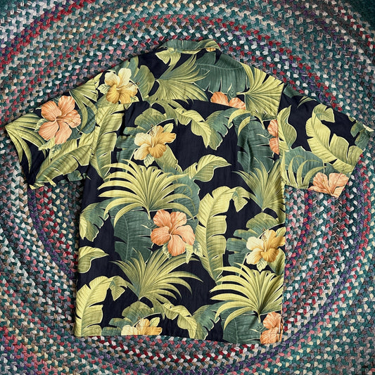 Tommy Bahama Silk Button Down, M