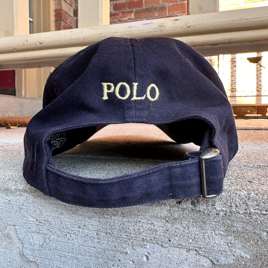 Polo Ralph Lauren Navy Blue Baseball Hat - Cherry Buzz