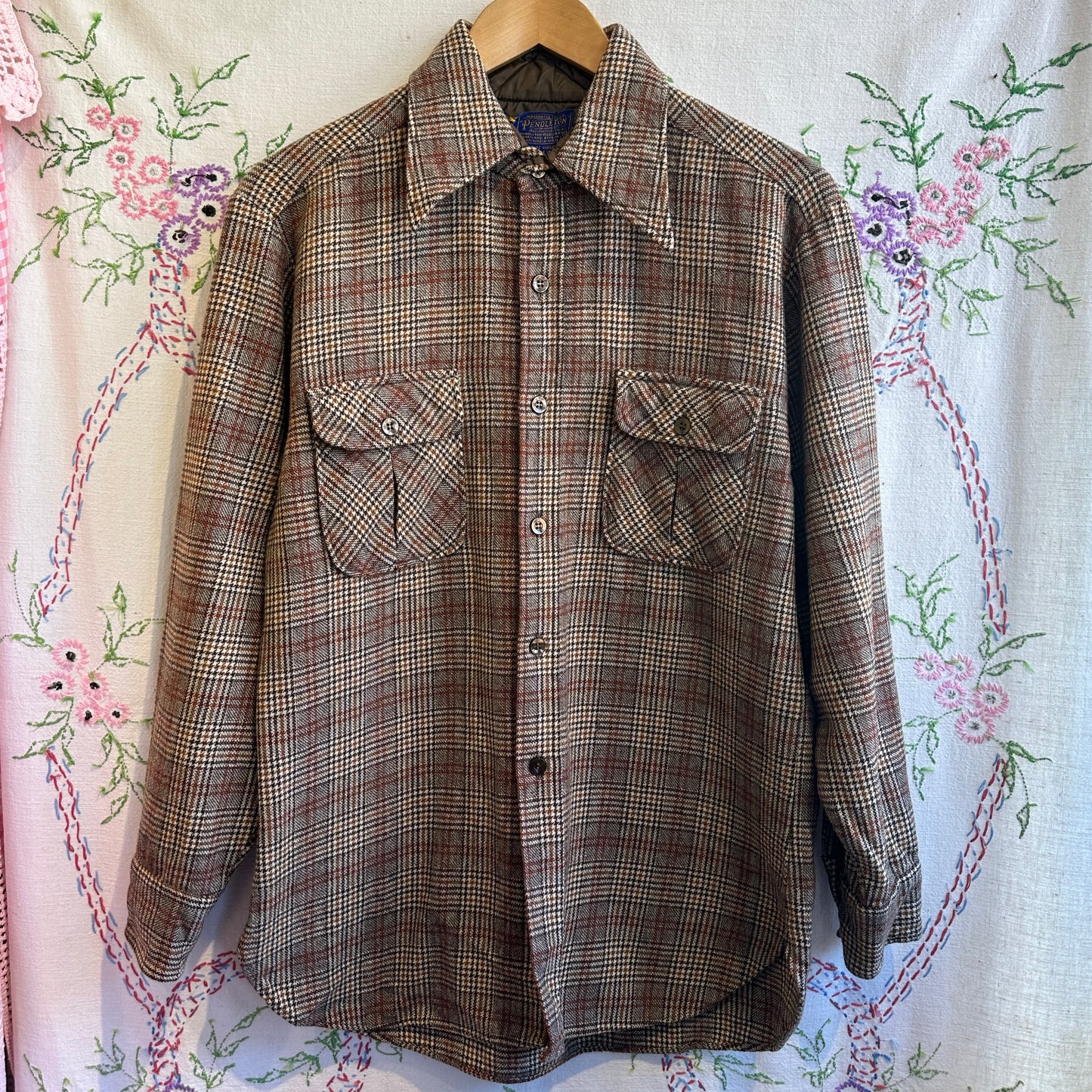 Pendleton Wool Button Up, L