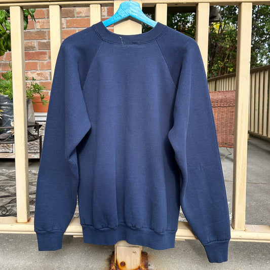 Michigan Football Navy Blue Crewneck, L