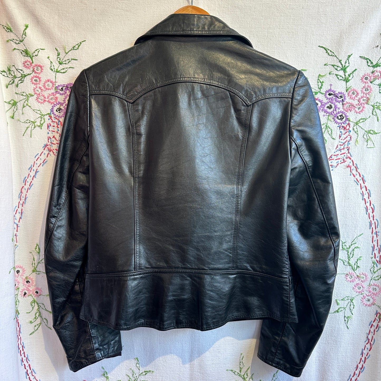 Black Leather Jacket, S