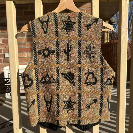 Cowboy Western Vest, S