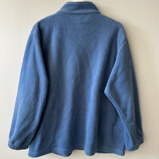 Norther Reflections Periwinkle Fleece Zip Up, L