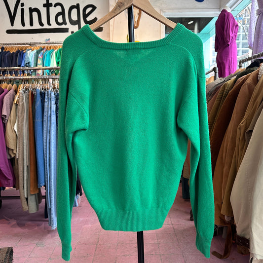 Bossini Green Wool Crew Neck