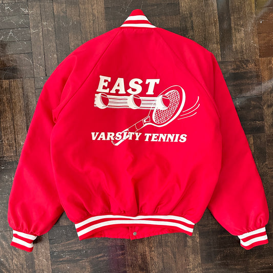 Scoreboard Sports Wear Red Varsity Jacket, S