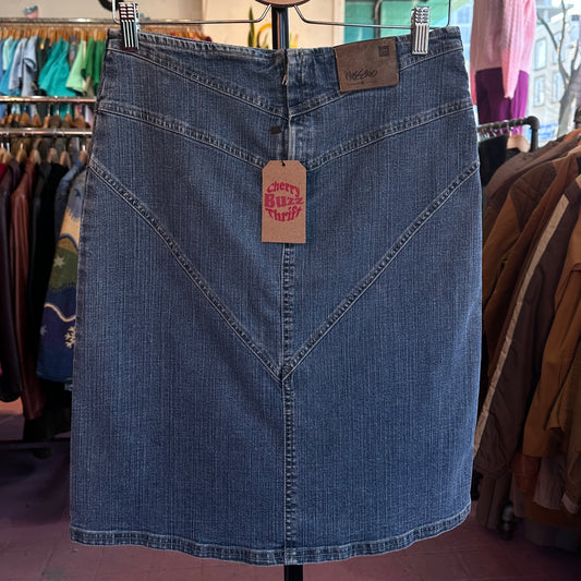 Mossimo Blue Denim Skirt, M