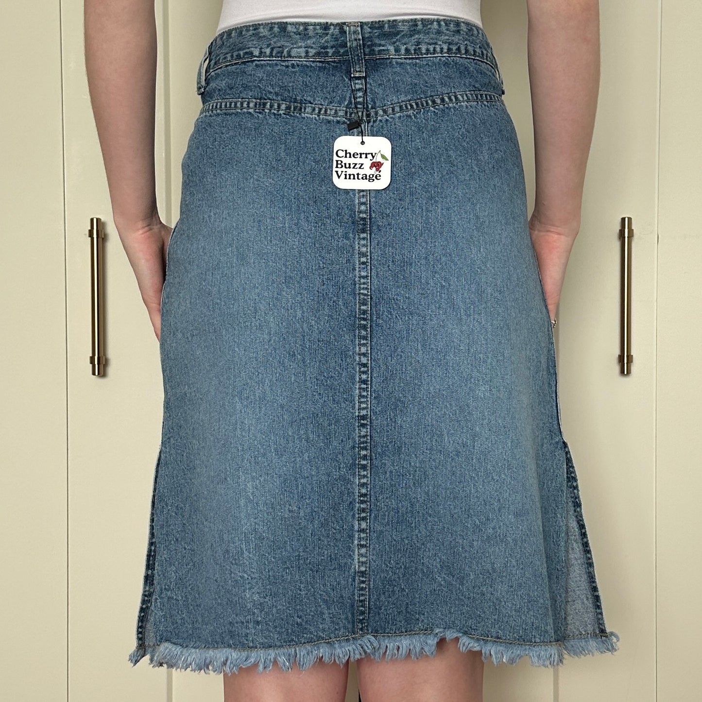 Cotton Ginny Denim Skirt, M