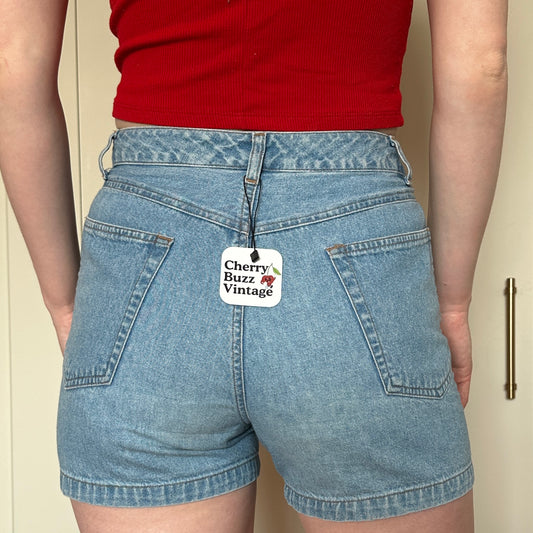 DKNY Blue Denim Shorts, 27"