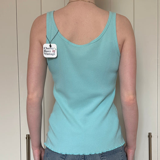 Levi Strauss Teal Tank Top, M