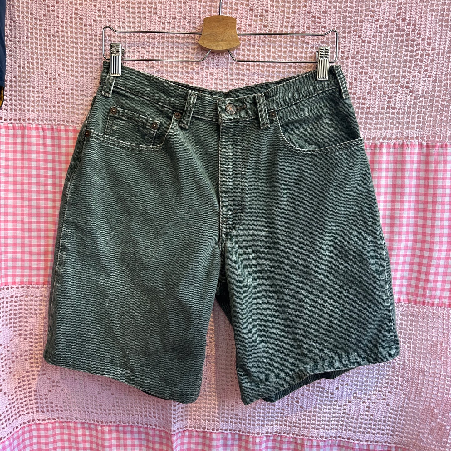 Levi's Green Bermuda Shorts, 32"