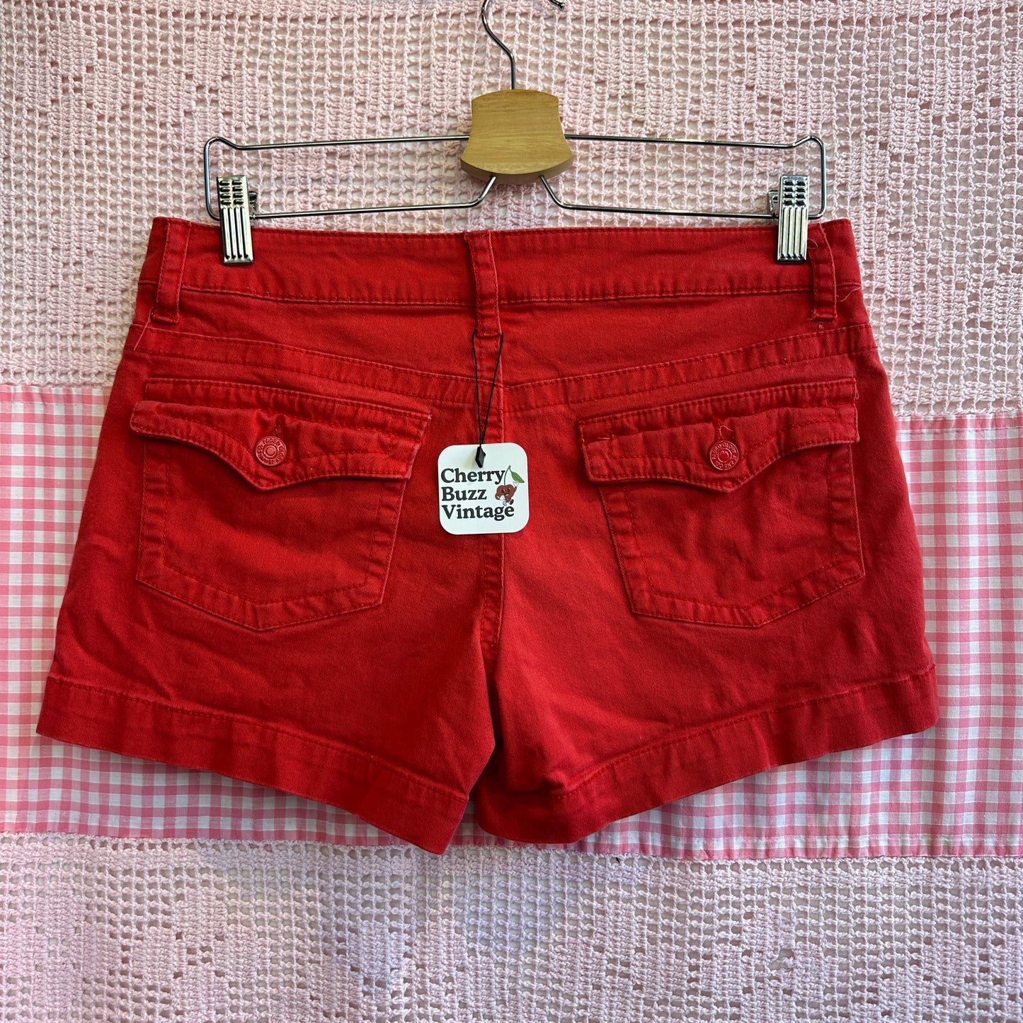 Faded Glory Red Shorts, M