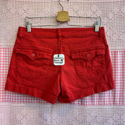 Faded Glory Red Shorts, M