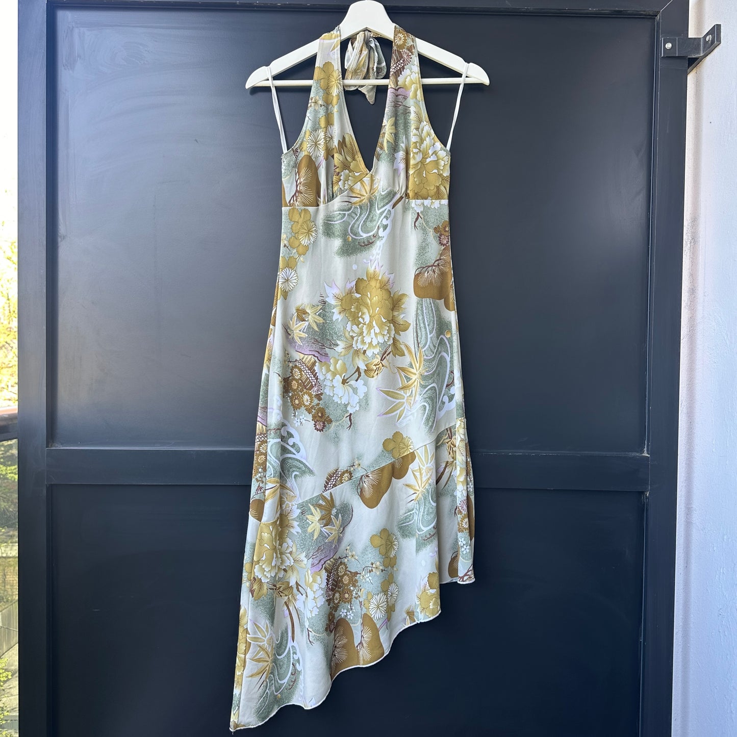 Sirens Y2K Floral Halter Dress, S