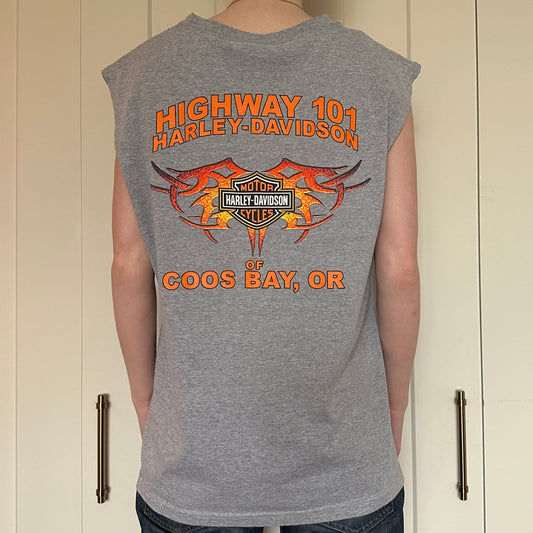 Harley-Davidson Sleeveless Graphic T-Shirt, L