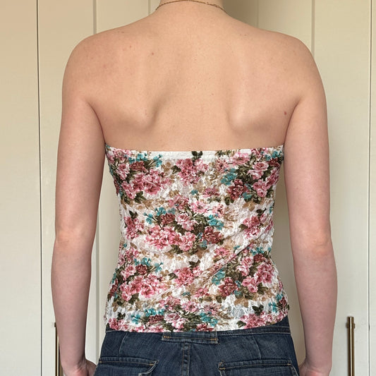 Seduction Floral Tube Top, M