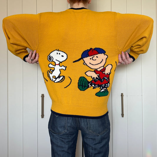 Snoopy 1970s Peanuts Cardigan, M