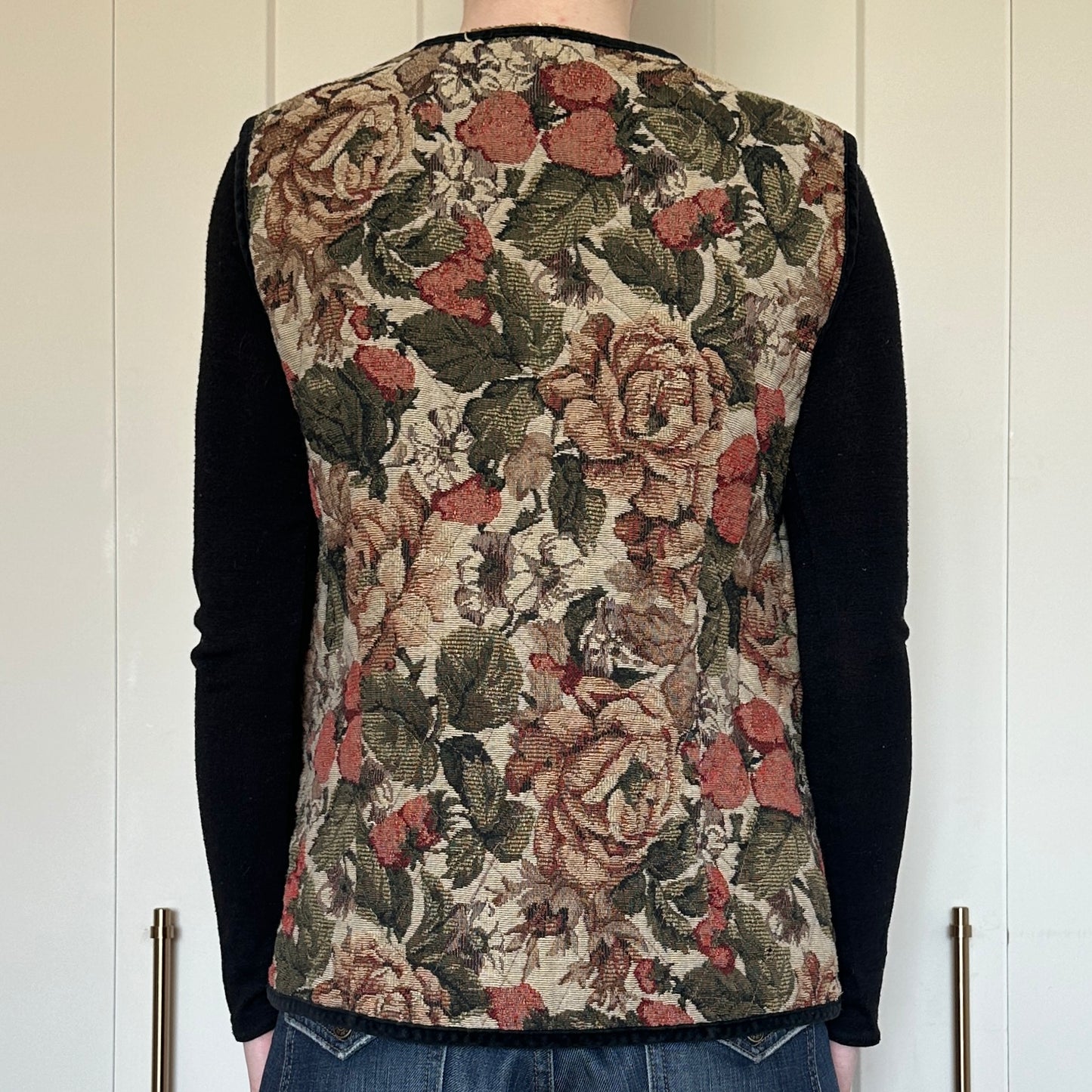 Tabi Quilted Floral Vest, L