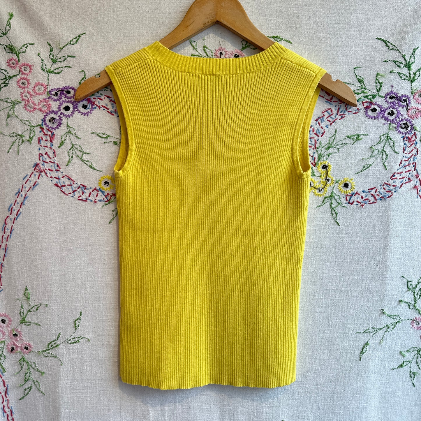 Northern Reflections Yellow Cotton Top, S