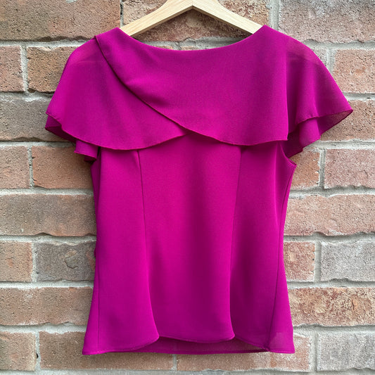 Jessica Fuchsia Top, M