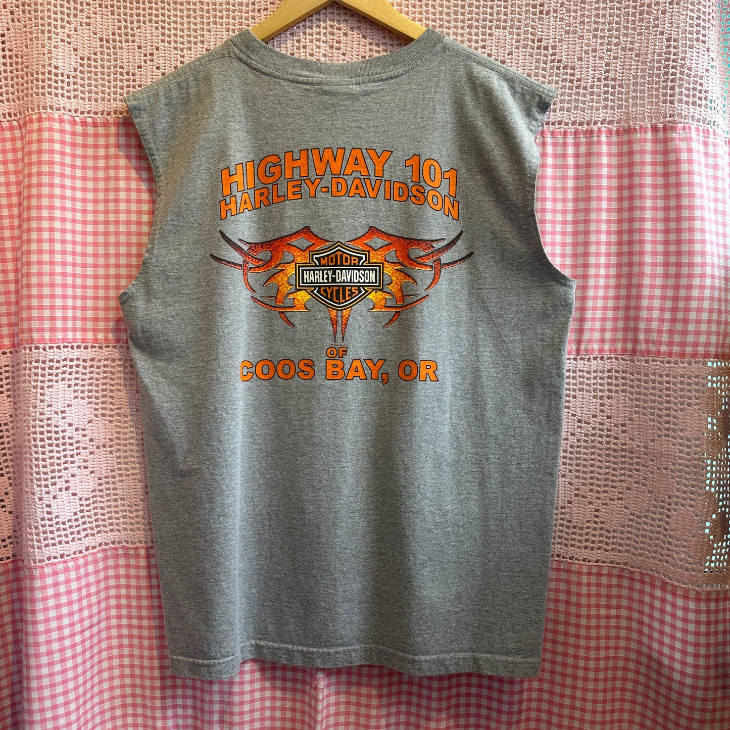 Harley-Davidson Sleeveless Graphic T-Shirt, L
