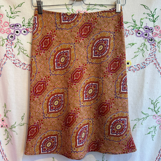 90s Paisley Skirt, S