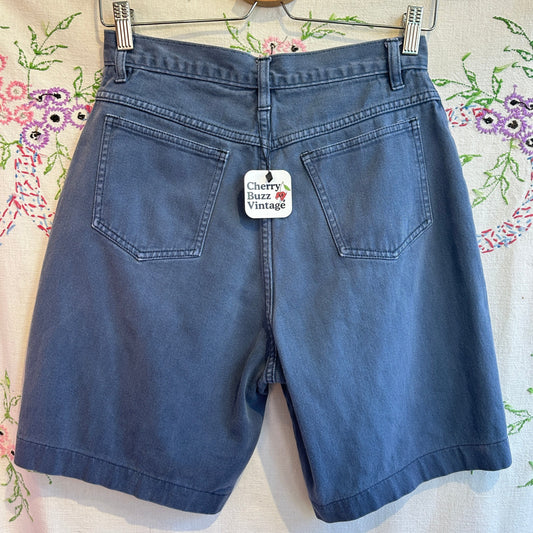Huntington Ridge Blue Bermuda Shorts, 26"