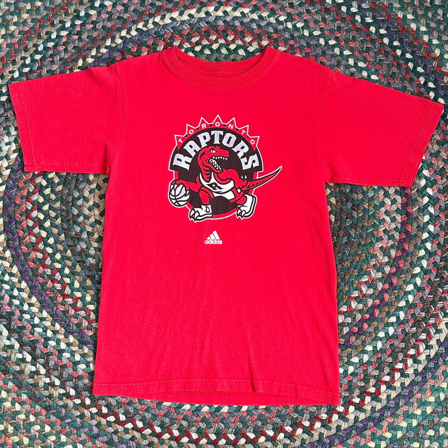 Toronto Raptors Red Graphic T-Shirt, S