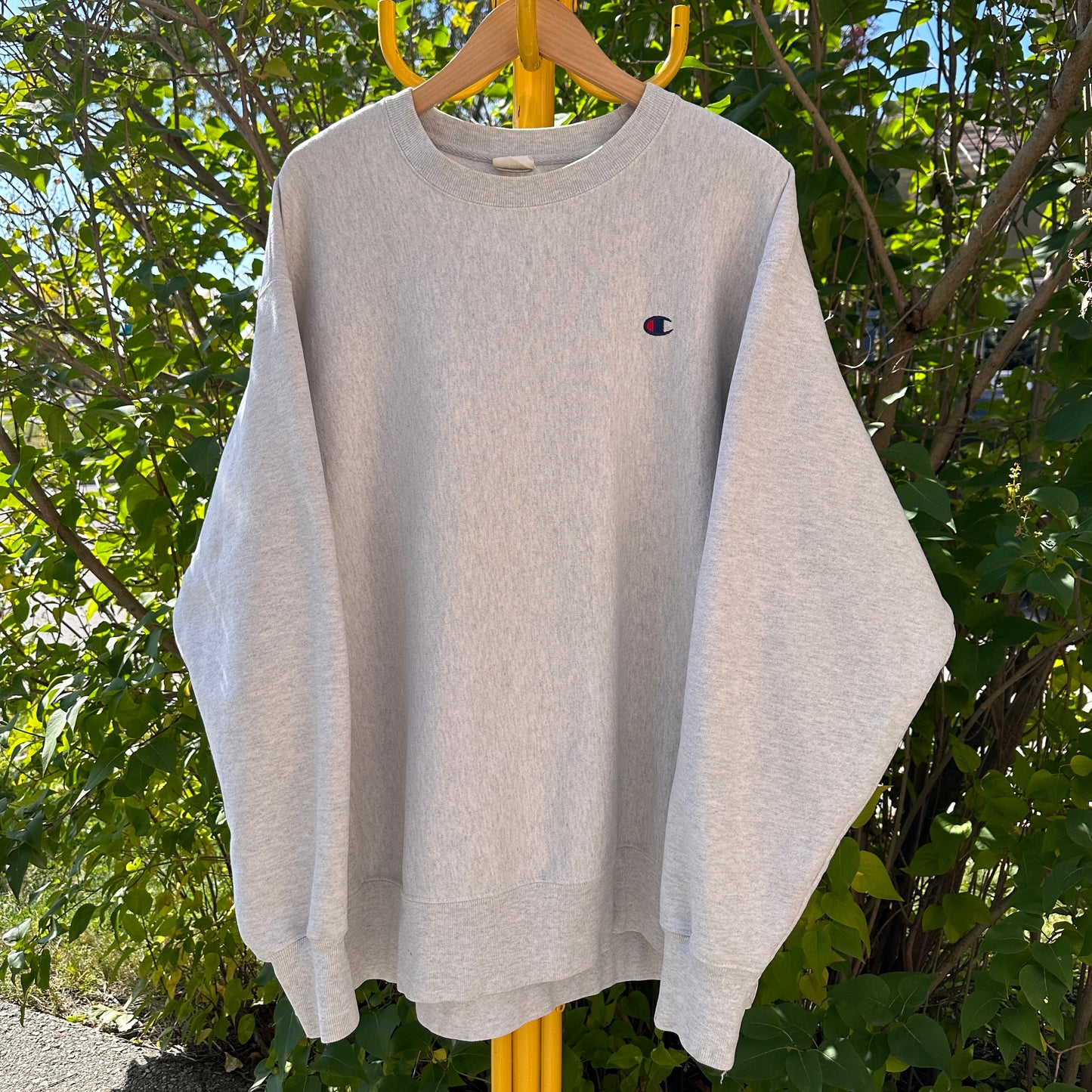 Champion Grey Crew Neck, XXL - Cherry Buzz