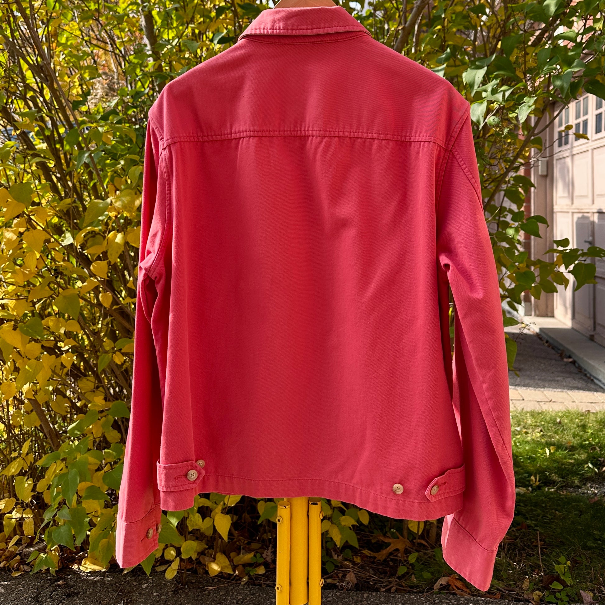 Polo Ralph Lauren Red Twill Jacket, M - Cherry Buzz