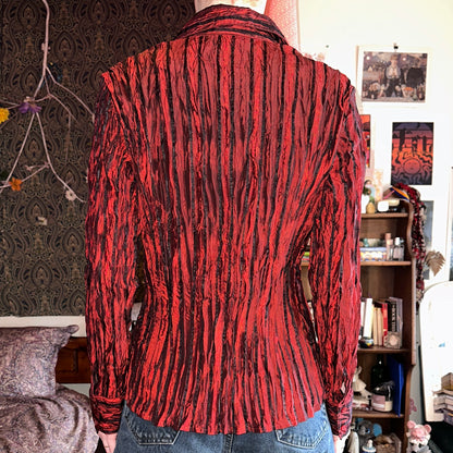 Puli Red Blouse, L