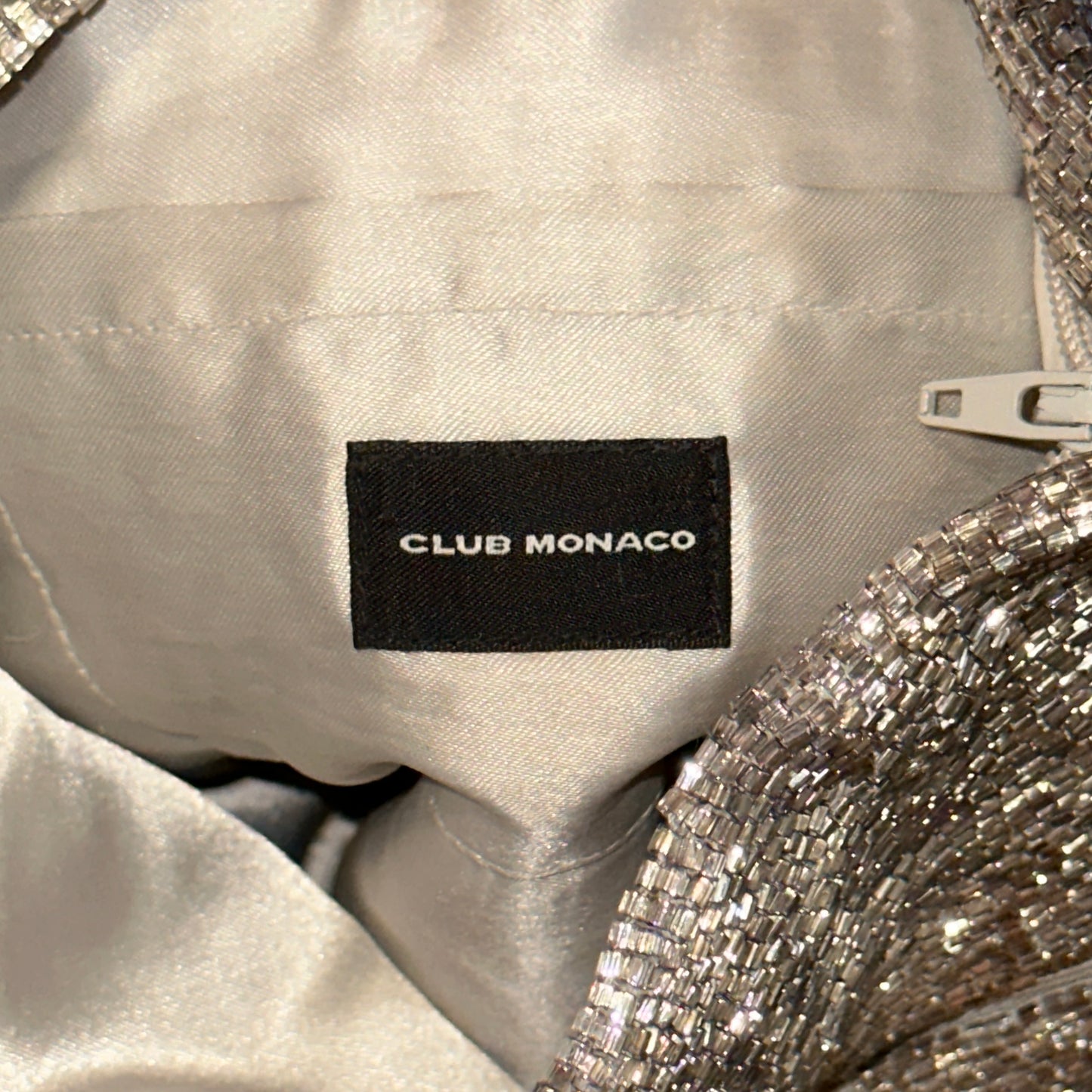 Club Monaco Beaded Clutch Bag