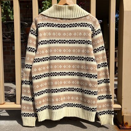 Deluxe Knitwear Knit Cardigan, L