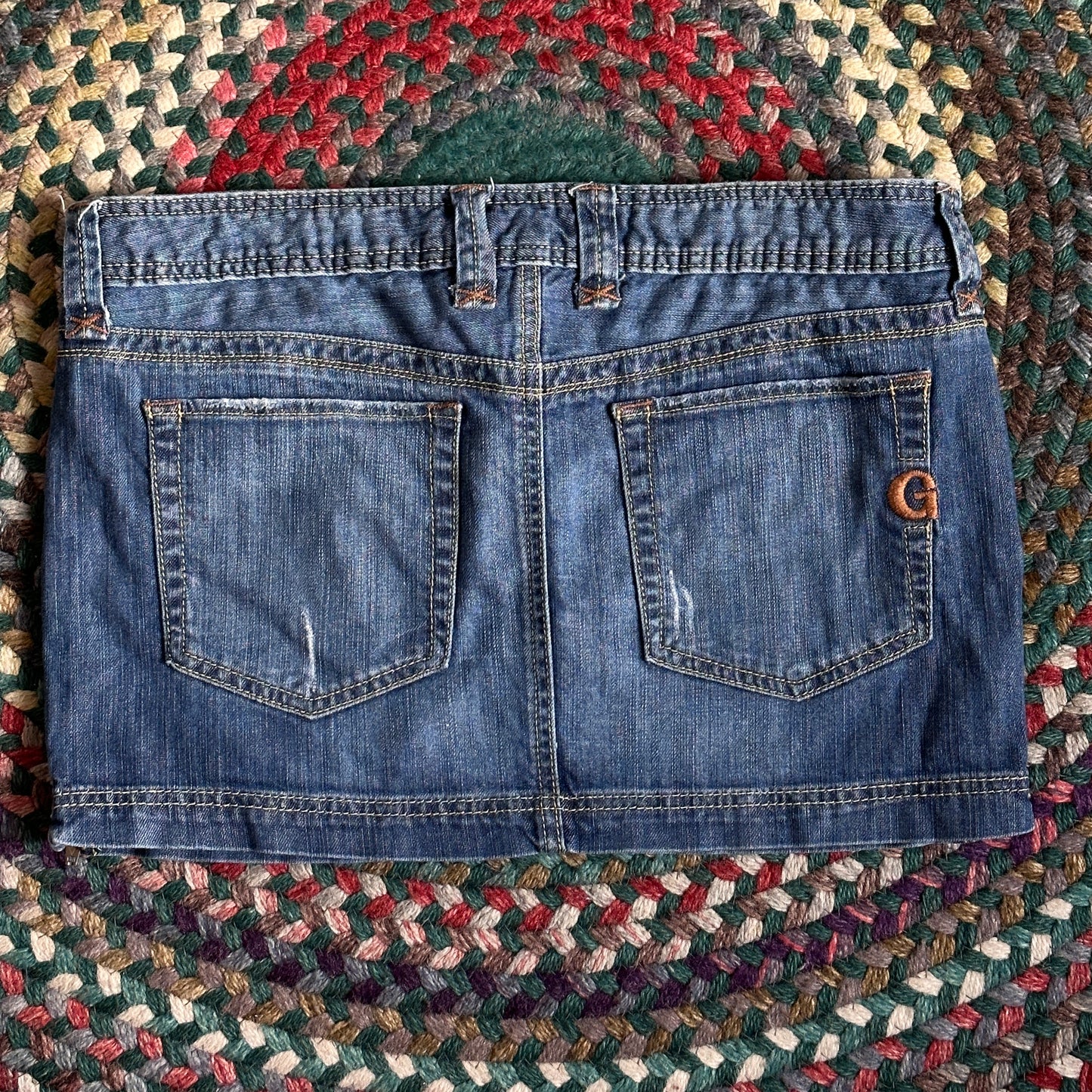 Guess Denim Mini Skirt, 30”