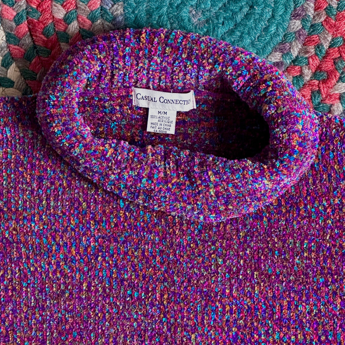 Soft Purple Sweater, M - Cherry Buzz