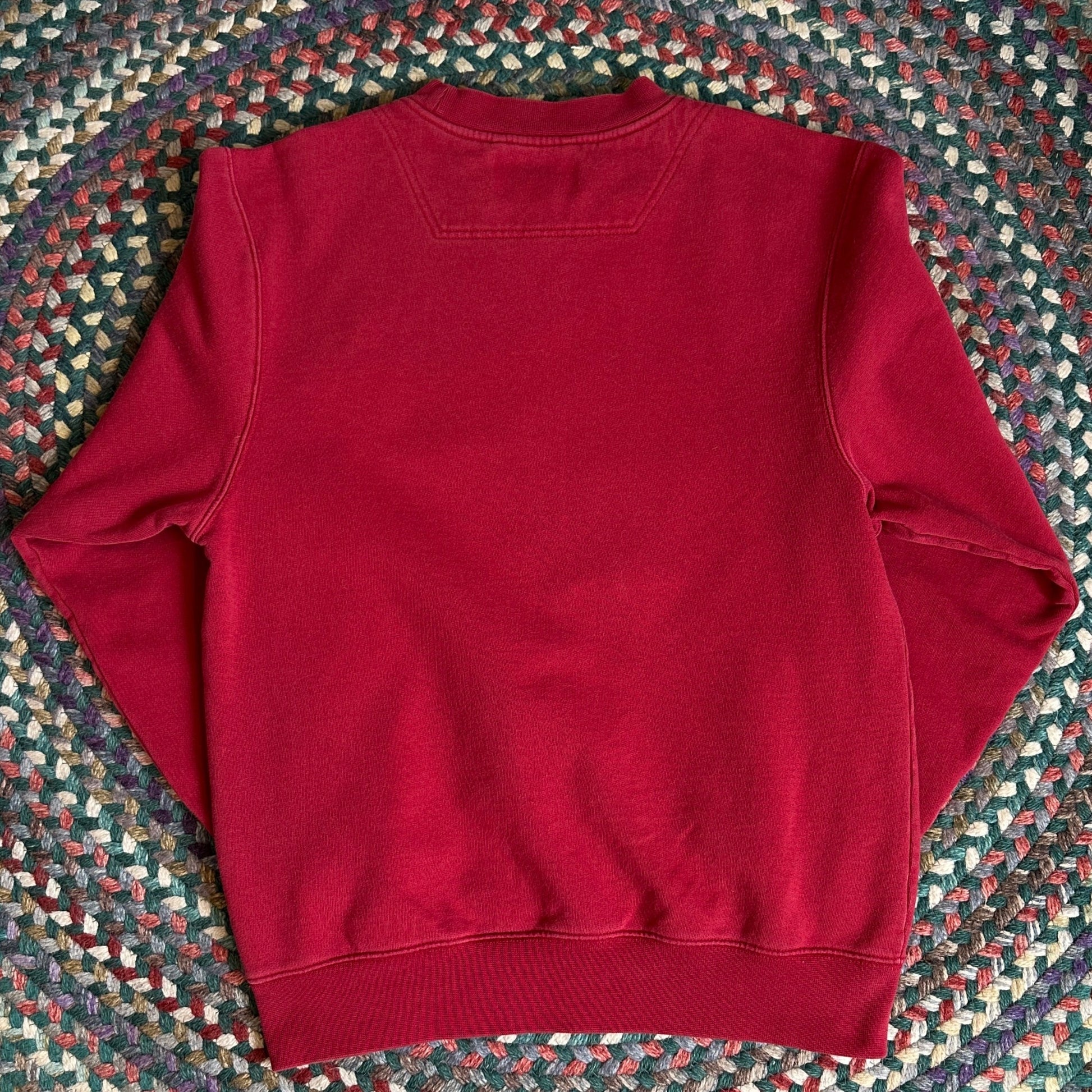 L.L. Bean Red Crew Neck, S - Cherry Buzz