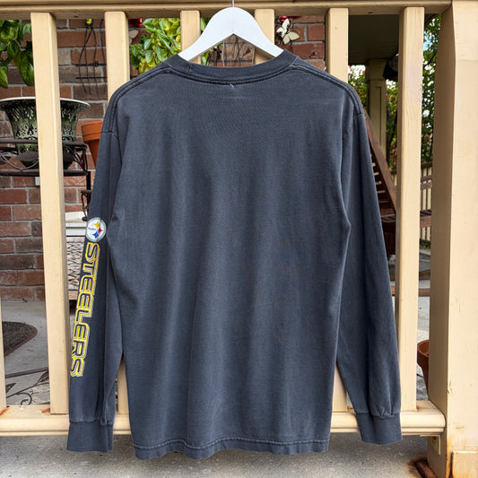 Pittsburgh Steelers Long Sleeve Shirt, M ￼
