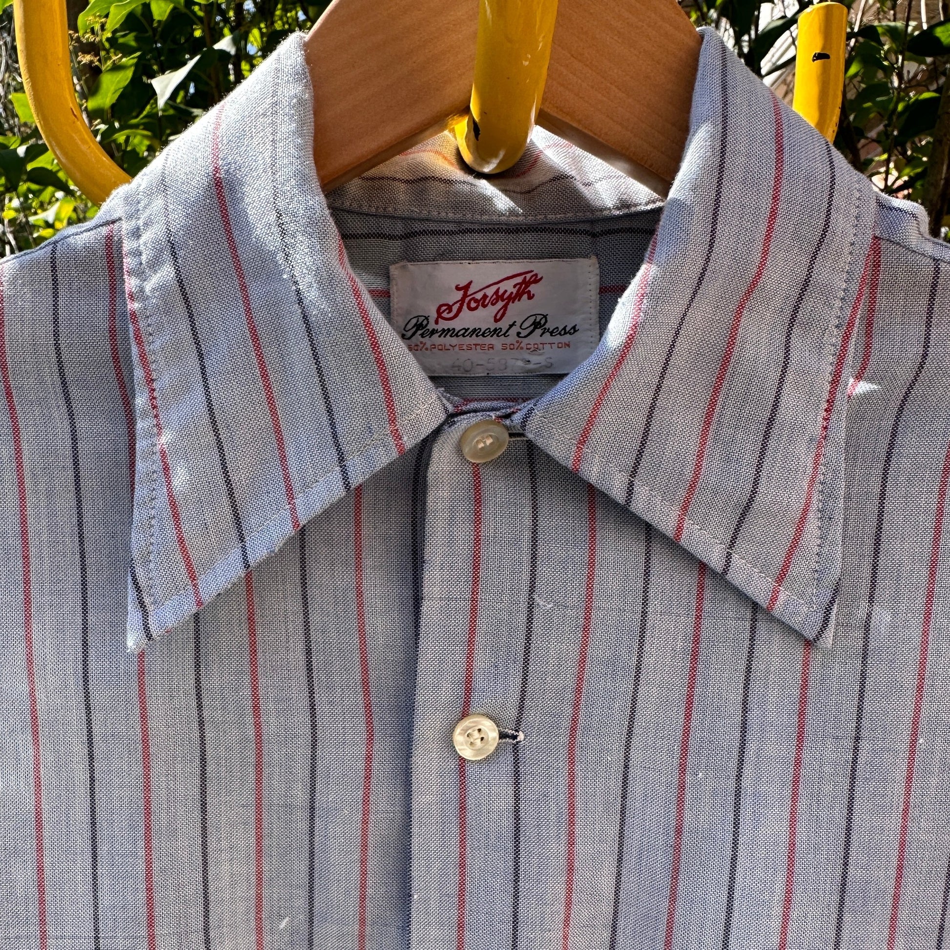 Vintage Forsyth Dagger Collar Button Up, M - Cherry Buzz