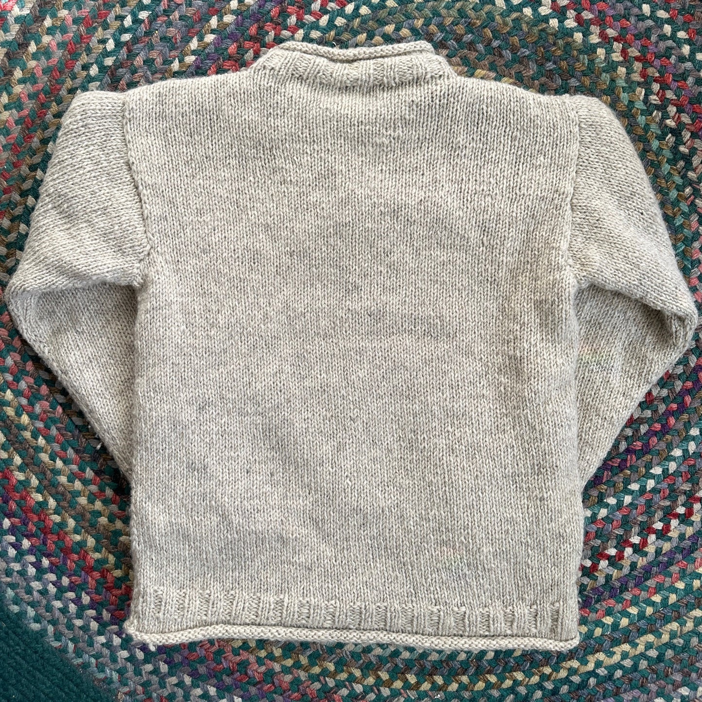 Balta Wool Sweater with Moose, XL - Cherry Buzz