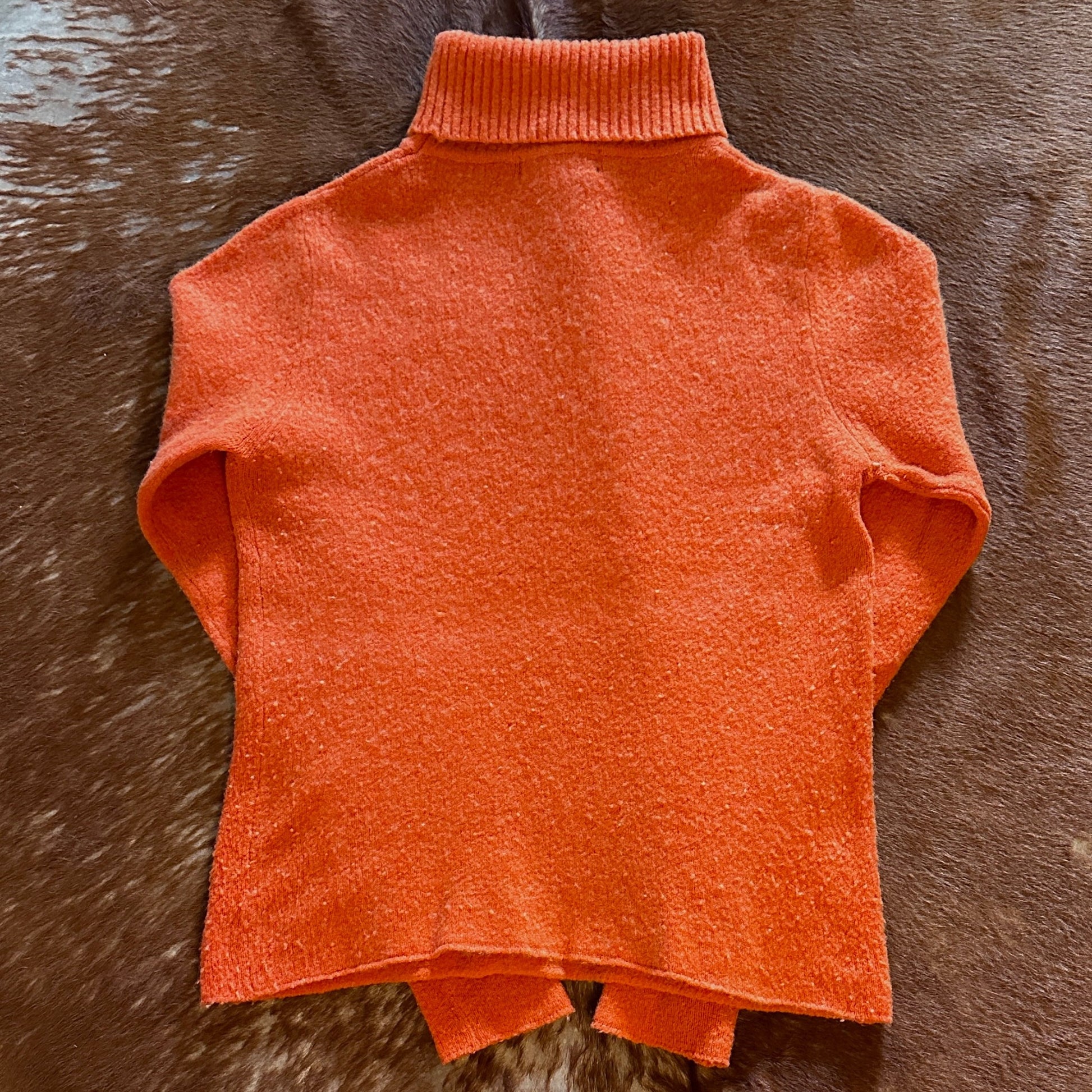 Ghajar Ghajar Women's Orange Sweater, L - Cherry Buzz