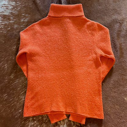 Ghajar Ghajar Women's Orange Sweater, L - Cherry Buzz