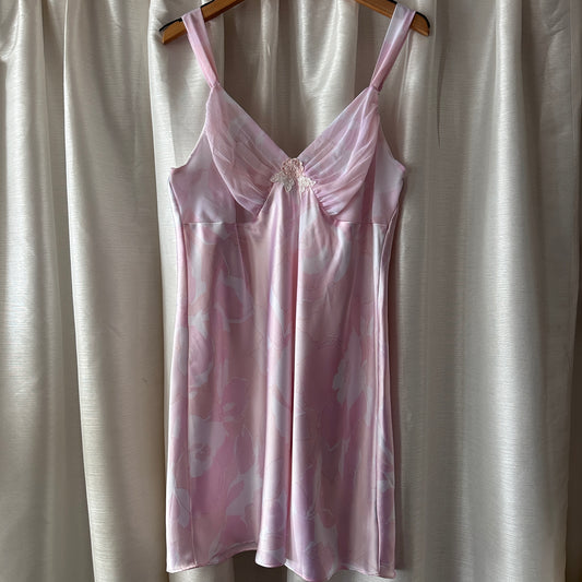 Short Pink Night Gown, XXL