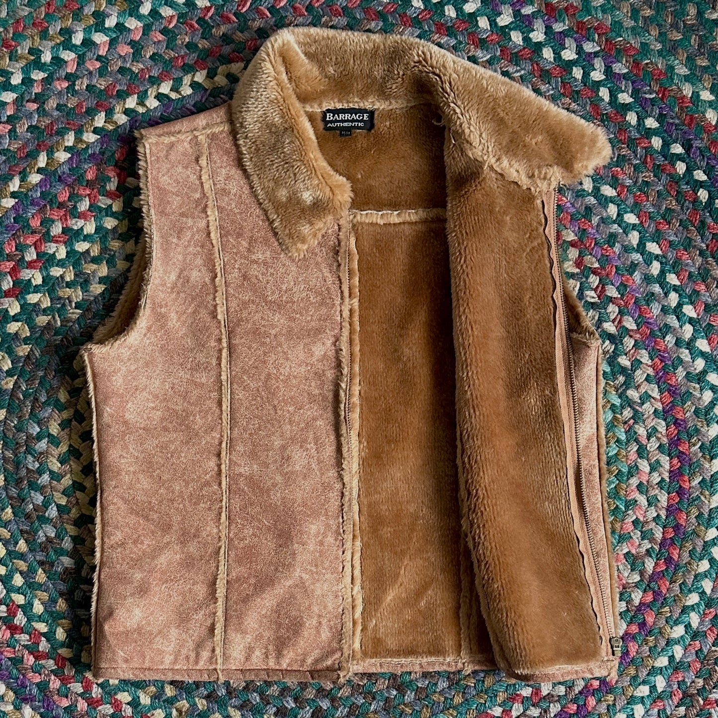 Vegan Leather Vest, M - Cherry Buzz