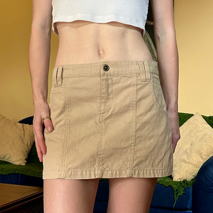 Spiewak Beige Mini Skirt, S