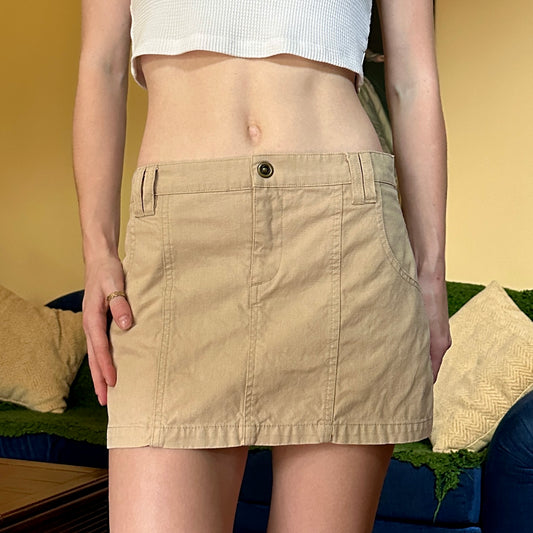 Spiewak Beige Mini Skirt, S