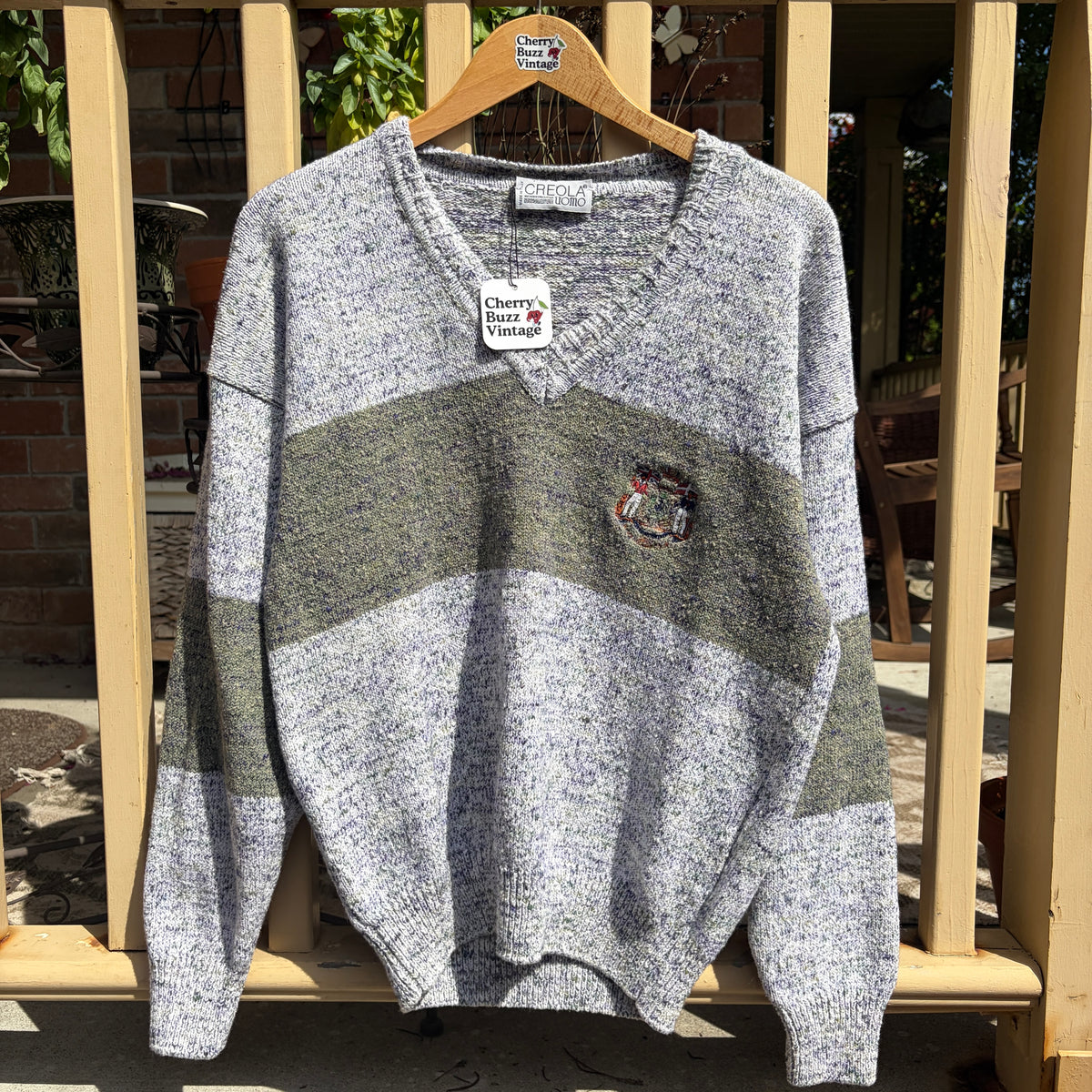 Creola Uomo Knit Sweater, M