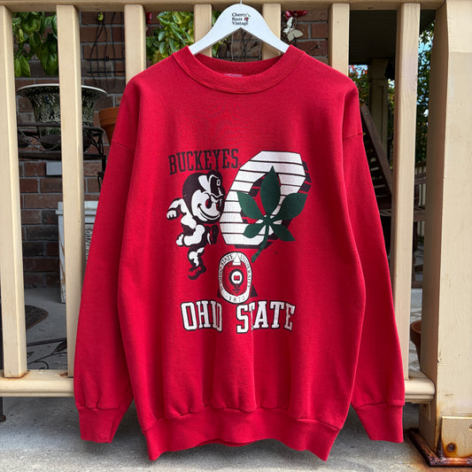 Ohio State Buckeyes Red Crew Neck, XXL
