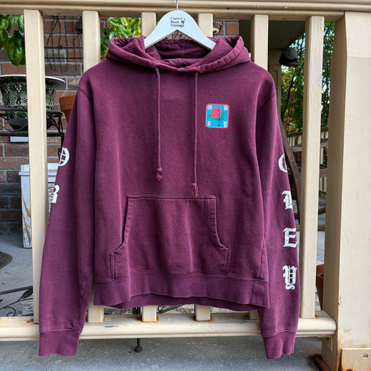 Obey Burgundy Hoodie, M